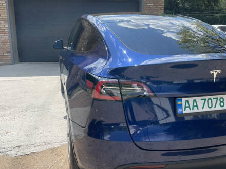 Тесла Model Y 2020 в Днепре (Днепропетровске) на Automoto.ua Синий Тесла Model Y, объемом двигателя 0 л и пробегом 118 тыс. км за 22300 $, фото 1 на Automoto.ua