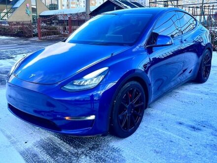 Тесла Model Y 2020 в Харькове на Automoto.ua Синий Тесла Model Y, объемом двигателя 0 л и пробегом 186 тыс. км за 22999 $, фото 1 на Automoto.ua