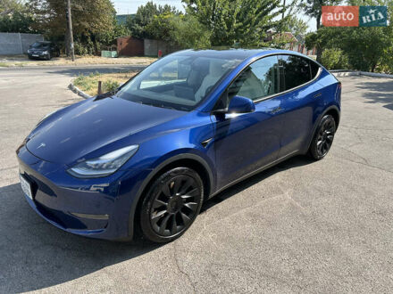 Тесла Model Y 2020 в Запорожье на Automoto.ua Синий Тесла Model Y, объемом двигателя 0 л и пробегом 60 тыс. км за 26000 $, фото 1 на Automoto.ua