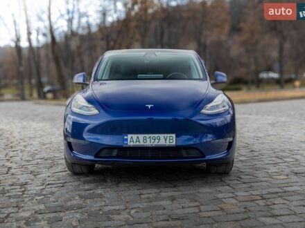 Синій Тесла Model Y, об'ємом двигуна 0 л та пробігом 133 тис. км за 21500 $, фото 1 на Automoto.ua