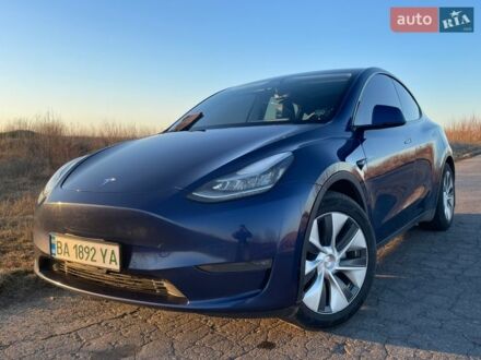 Синий Тесла Model Y, объемом двигателя 0 л и пробегом 210 тыс. км за 18888 $, фото 1 на Automoto.ua