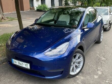 Синій Тесла Model Y, об'ємом двигуна 0 л та пробігом 157 тис. км за 18799 $, фото 1 на Automoto.ua