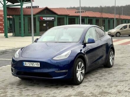 Синій Тесла Model Y, об'ємом двигуна 0 л та пробігом 93 тис. км за 22500 $, фото 1 на Automoto.ua