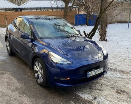 Синій Тесла Model Y, об'ємом двигуна 0 л та пробігом 135 тис. км за 22900 $, фото 1 на Automoto.ua