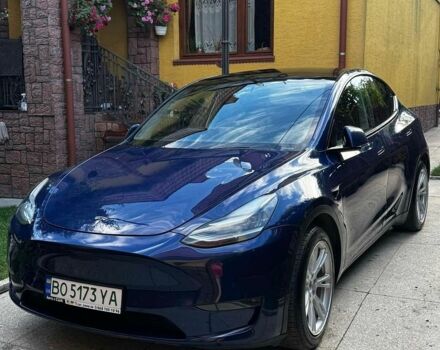 Синий Тесла Model Y, объемом двигателя 0 л и пробегом 132 тыс. км за 15000 $, фото 1 на Automoto.ua