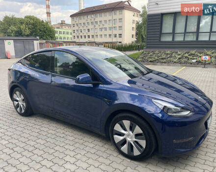 Синій Тесла Model Y, об'ємом двигуна 0 л та пробігом 35 тис. км за 24000 $, фото 1 на Automoto.ua