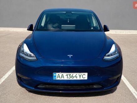 Синій Тесла Model Y, об'ємом двигуна 0 л та пробігом 78 тис. км за 22000 $, фото 1 на Automoto.ua