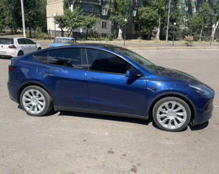Синий Тесла Model Y, объемом двигателя 0 л и пробегом 147 тыс. км за 22500 $, фото 1 на Automoto.ua
