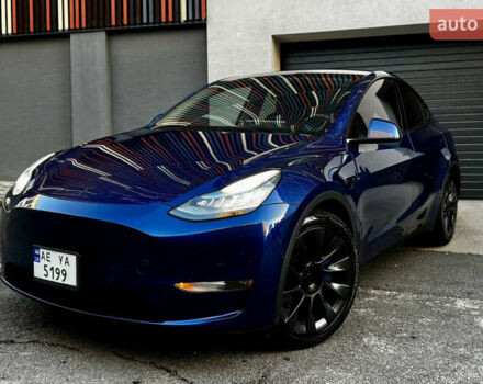 Синій Тесла Model Y, об'ємом двигуна 0 л та пробігом 84 тис. км за 24500 $, фото 1 на Automoto.ua