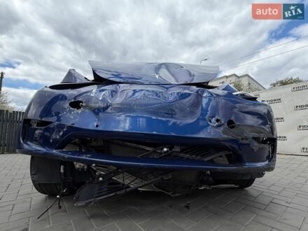 Синий Тесла Model Y, объемом двигателя 0 л и пробегом 239 тыс. км за 12600 $, фото 1 на Automoto.ua