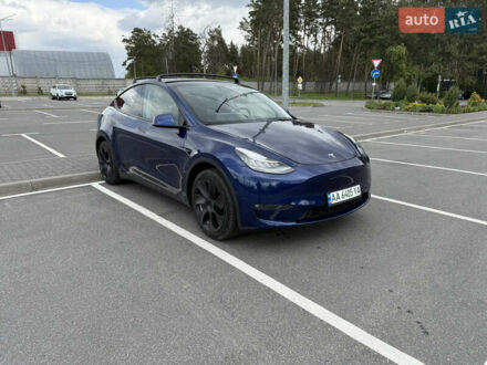 Тесла Model Y 2021 в Буче на Automoto.ua Синий Тесла Model Y, объемом двигателя 0 л и пробегом 77 тыс. км за 28500 $, фото 1 на Automoto.ua