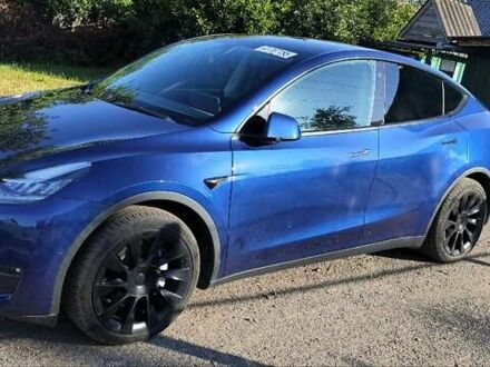 Тесла Model Y 2021 у Черкасах на Automoto.ua Синій Тесла Model Y, об'ємом двигуна 0 л та пробігом 62 тис. км за 25700 $, фото 1 на Automoto.ua