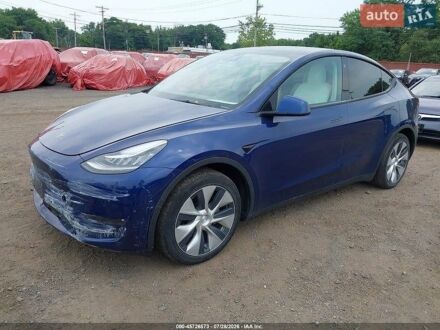 Синий Тесла Model Y, объемом двигателя 0 л и пробегом 80 тыс. км за 9500 $, фото 1 на Automoto.ua