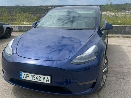 Синій Тесла Model Y, об'ємом двигуна 0 л та пробігом 100 тис. км за 20400 $, фото 1 на Automoto.ua