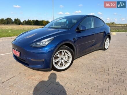 Синий Тесла Model Y, объемом двигателя 0 л и пробегом 206 тыс. км за 16300 $, фото 1 на Automoto.ua