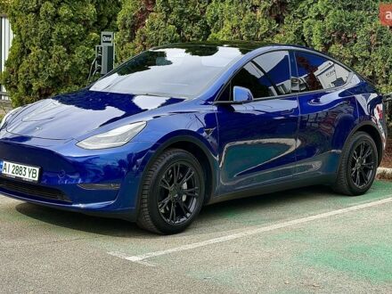 Синій Тесла Model Y, об'ємом двигуна 0 л та пробігом 100 тис. км за 21999 $, фото 1 на Automoto.ua