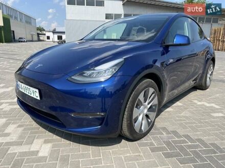 Тесла Model Y 2021 в Киеве на Automoto.ua Синий Тесла Model Y, объемом двигателя 0 л и пробегом 61 тыс. км за 26500 $, фото 1 на Automoto.ua