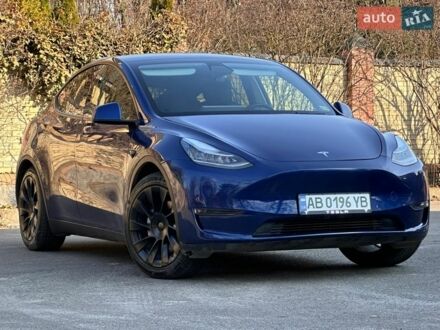 Синий Тесла Model Y, объемом двигателя 0 л и пробегом 138 тыс. км за 21900 $, фото 1 на Automoto.ua