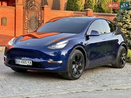 Тесла Model Y 2021 у Харкові на Automoto.ua Синій Тесла Model Y, об'ємом двигуна 0 л та пробігом 90 тис. км за 22300 $, фото 1 на Automoto.ua