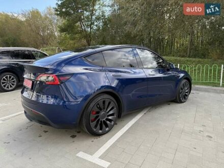 Синій Тесла Model Y, об'ємом двигуна 0 л та пробігом 88 тис. км за 22999 $, фото 1 на Automoto.ua