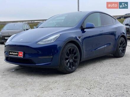 Синій Тесла Model Y, об'ємом двигуна 0 л та пробігом 91 тис. км за 25990 $, фото 1 на Automoto.ua