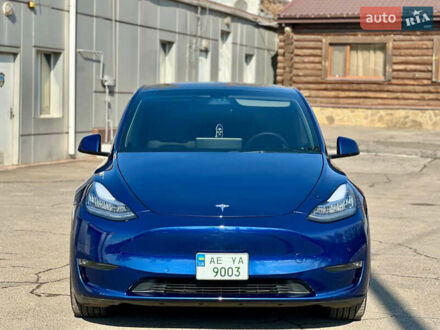 Тесла Model Y 2021 в Кривом Роге на Automoto.ua Синий Тесла Model Y, объемом двигателя 0 л и пробегом 33 тыс. км за 23300 $, фото 1 на Automoto.ua