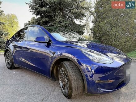 Синій Тесла Model Y, об'ємом двигуна 0 л та пробігом 111 тис. км за 21000 $, фото 1 на Automoto.ua