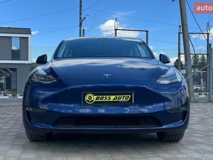 Синій Тесла Model Y, об'ємом двигуна 0 л та пробігом 74 тис. км за 22800 $, фото 1 на Automoto.ua