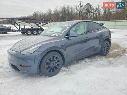 Синий Тесла Model Y, объемом двигателя 0 л и пробегом 34 тыс. км за 8900 $, фото 1 на Automoto.ua