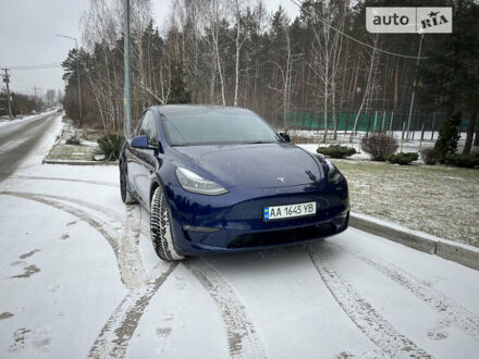 Синій Тесла Model Y, об'ємом двигуна 0 л та пробігом 66 тис. км за 35000 $, фото 1 на Automoto.ua