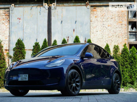 Синій Тесла Model Y, об'ємом двигуна 0 л та пробігом 36 тис. км за 46000 $, фото 1 на Automoto.ua