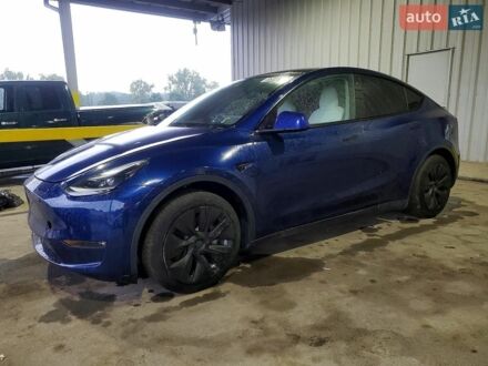 Синій Тесла Model Y, об'ємом двигуна 0 л та пробігом 56 тис. км за 8600 $, фото 1 на Automoto.ua