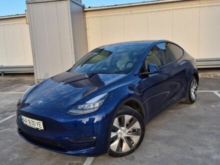Синій Тесла Model Y, об'ємом двигуна 0 л та пробігом 105 тис. км за 22500 $, фото 1 на Automoto.ua