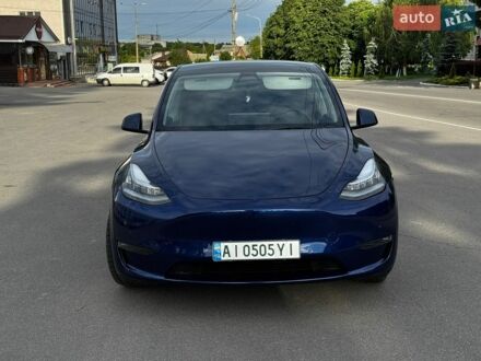 Синій Тесла Model Y, об'ємом двигуна 0 л та пробігом 79 тис. км за 22500 $, фото 1 на Automoto.ua