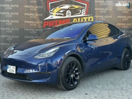 Тесла Model Y 2021 в Виннице на Automoto.ua Синий Тесла Model Y, объемом двигателя 0 л и пробегом 83 тыс. км за 28000 $, фото 1 на Automoto.ua