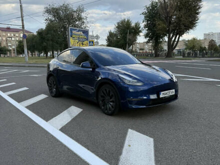 Тесла Model Y 2022 у Харкові на Automoto.ua Синій Тесла Model Y, об'ємом двигуна 0 л та пробігом 75 тис. км за 25500 $, фото 1 на Automoto.ua