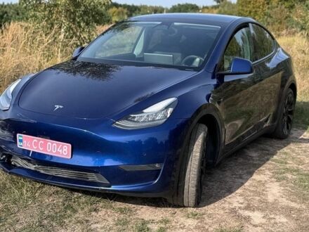 Синий Тесла Model Y, объемом двигателя 0 л и пробегом 159 тыс. км за 19400 $, фото 1 на Automoto.ua