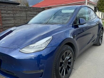 Синій Тесла Model Y, об'ємом двигуна 0 л та пробігом 127 тис. км за 25000 $, фото 1 на Automoto.ua