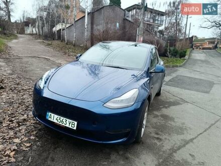 Синій Тесла Model Y, об'ємом двигуна 0 л та пробігом 29 тис. км за 23900 $, фото 1 на Automoto.ua