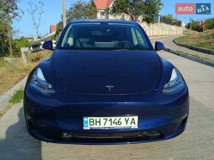 Тесла Model Y 2022 в Николаеве на Automoto.ua Синий Тесла Model Y, объемом двигателя 0 л и пробегом 44 тыс. км за 28000 $, фото 1 на Automoto.ua