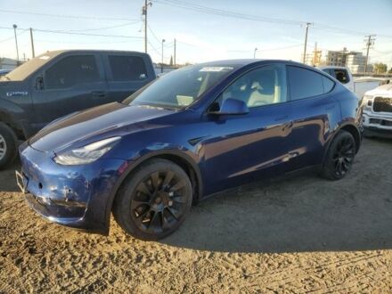 Тесла Model Y 2022 в Львове на Automoto.ua Синий Тесла Model Y, объемом двигателя 0 л и пробегом 33 тыс. км за 23200 $, фото 1 на Automoto.ua
