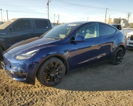 Синій Тесла Model Y, об'ємом двигуна 0 л та пробігом 33 тис. км за 23200 $, фото 1 на Automoto.ua