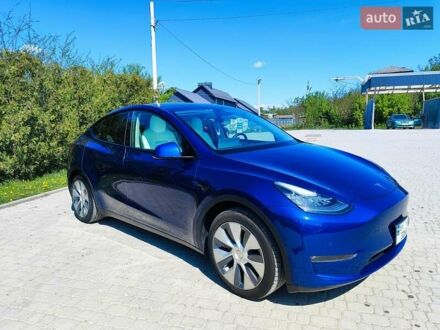 Тесла Model Y 2022 в Каменце-Подольском на Automoto.ua Синий Тесла Model Y, объемом двигателя 0 л и пробегом 63 тыс. км за 26800 $, фото 1 на Automoto.ua