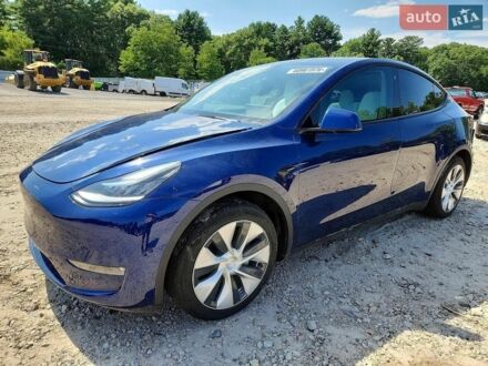 Синій Тесла Model Y, об'ємом двигуна 0 л та пробігом 62 тис. км за 8600 $, фото 1 на Automoto.ua