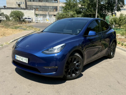 Синій Тесла Model Y, об'ємом двигуна 0 л та пробігом 137 тис. км за 25000 $, фото 1 на Automoto.ua