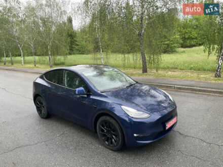 Тесла Model Y 2022 у Запоріжжя на Automoto.ua Синій Тесла Model Y, об'ємом двигуна 0 л та пробігом 87 тис. км за 23500 $, фото 1 на Automoto.ua
