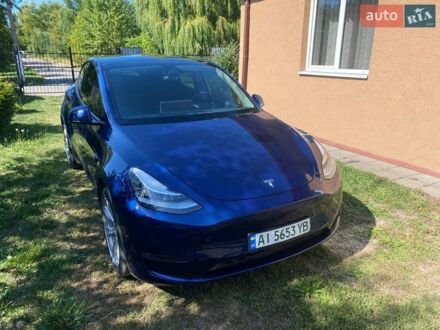 Синій Тесла Model Y, об'ємом двигуна 0 л та пробігом 182 тис. км за 22200 $, фото 1 на Automoto.ua