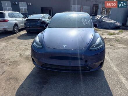 Синий Тесла Model Y, объемом двигателя 0 л и пробегом 62 тыс. км за 17900 $, фото 1 на Automoto.ua