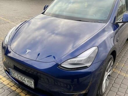 Тесла Model Y 2022 в Львове на Automoto.ua Синий Тесла Model Y, объемом двигателя 0 л и пробегом 89 тыс. км за 22000 $, фото 1 на Automoto.ua
