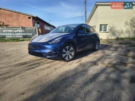 Тесла Model Y 2022 в Фастове на Automoto.ua Синий Тесла Model Y, объемом двигателя 0 л и пробегом 31 тыс. км за 20777 $, фото 1 на Automoto.ua